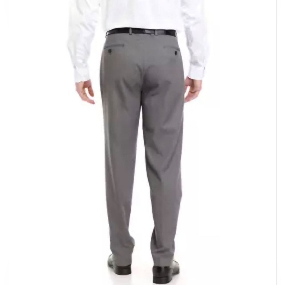 Chaps Flat Front Dress Pants - Picture 3 of 8